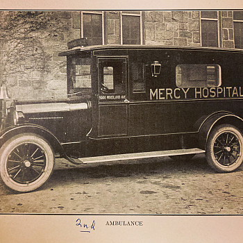 Mercy Hospital Ambulance, c.1925