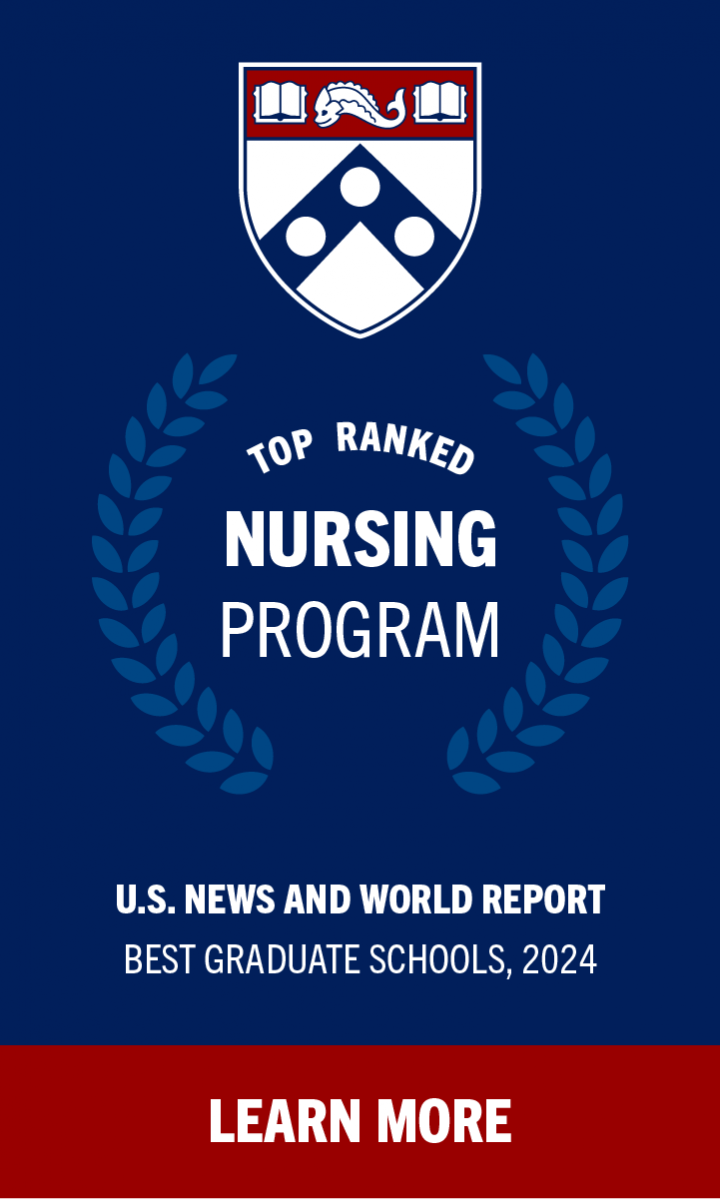 Top ranked nursing program by U.S. News and World Report 2024