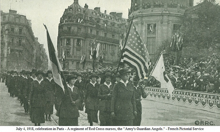 July 4, 1918, Celebration in Paris